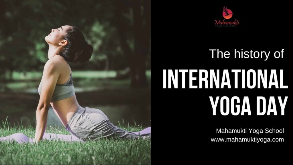 the history of International Yoga Day